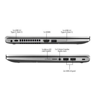لپ تاپ 14 اینچی ایسوس مدل X409m دارای ویندوز 10 اوریجینال می باشد و لازم نیست ویندوز روی آن نصب کنید. باتری این دستگاه دارای 2 سلول و 32Wh می باشد.